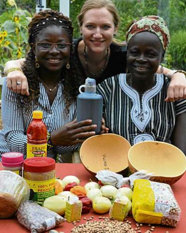 Pito Bier für den Ghana Anbend