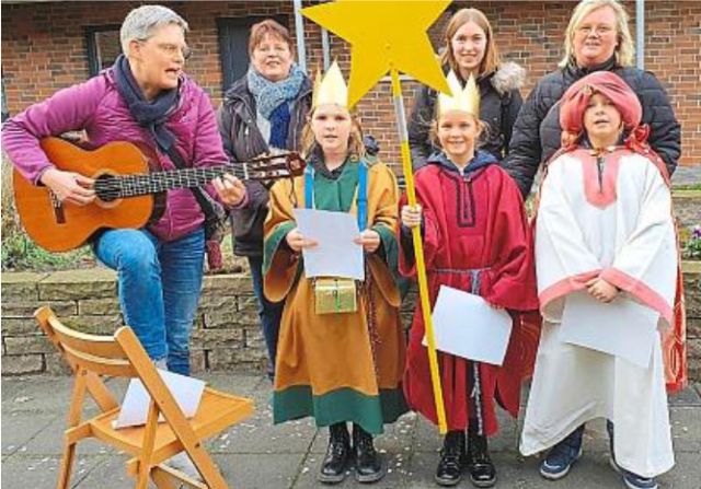 Sternsinger im Seniorenzentrum Marienhof